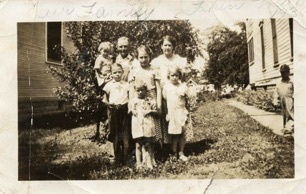 James Dorward and Margaret Raitt and family